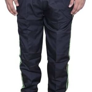 IndiWeaves Mens Polyester Lower/Track Pants with 1 Zipper Pocket